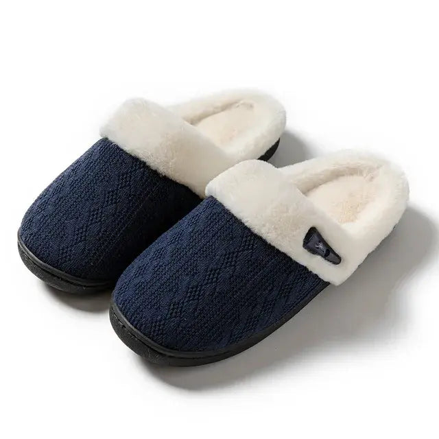 Winter Furry Slippers Indoor Outdoor Fluffy Suede