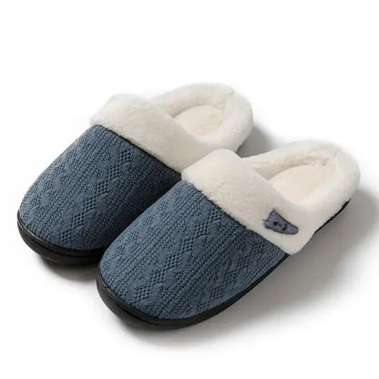 Winter Furry Slippers Indoor Outdoor Fluffy Suede